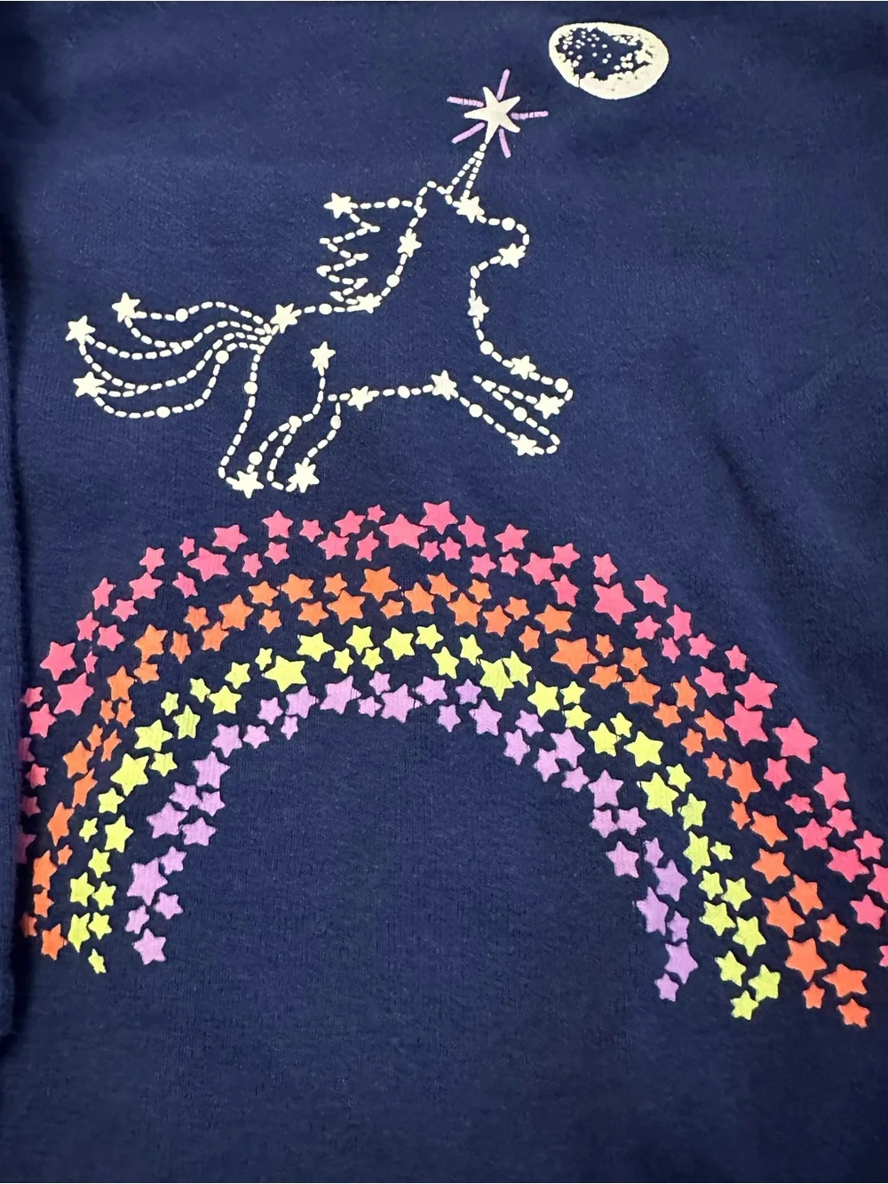 ❄️🦄 Girls 12-18M Pajama Bundle Disney Olaf + Glow Unicorn